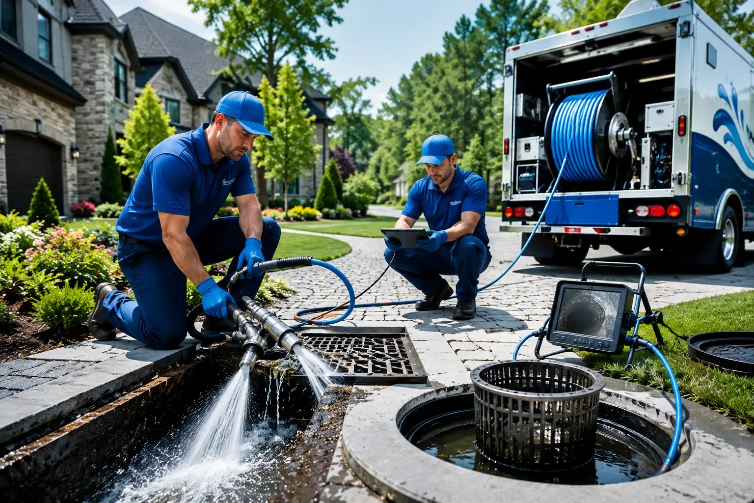 Local outdoor drain cleaning professionals in Rocky River, OH